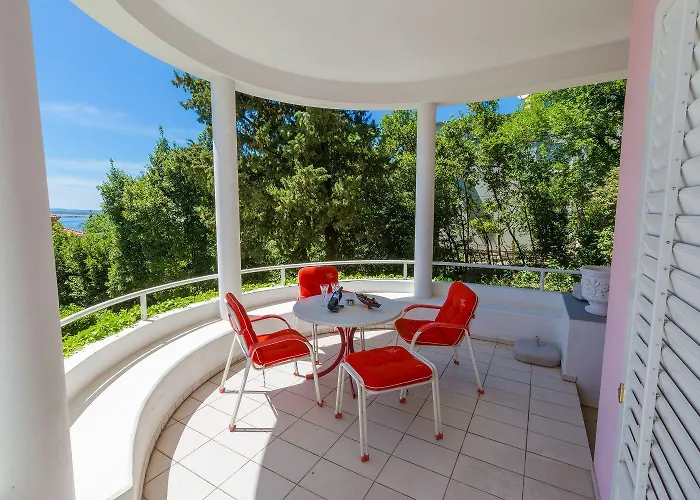 Meernahes Apartment, 230 Meter Zum Sandstrand Crikvenica